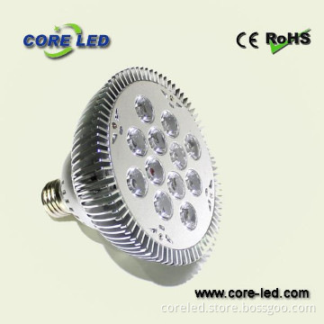 Aluminum shape E27 socket 9W led par light